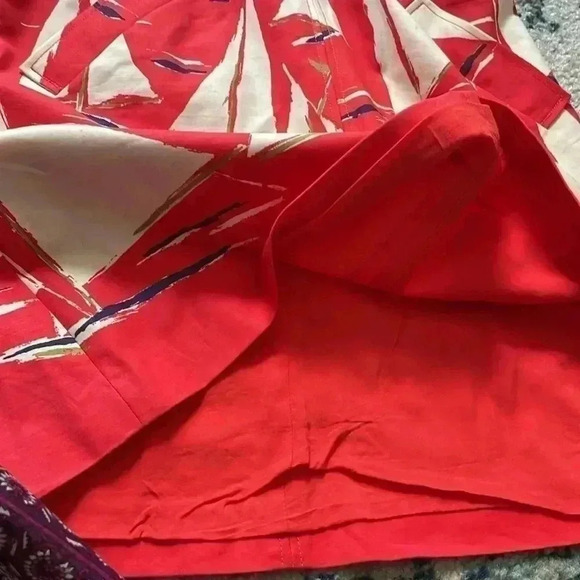 Maeve Wendy sailboat red tailored pocket lined dress 2 - Picture 6 of 8